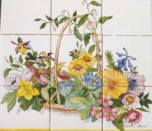 Wild Flowers Panel