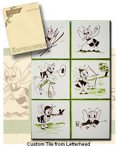 Custom Tile from Letterhead